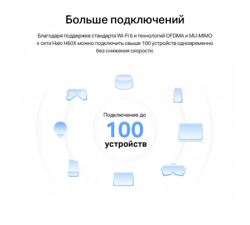 Беспроводной маршрутизатор Mercusys Halo H60X (2 шт)