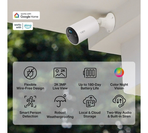 IP-камера TP-Link Tapo C410 (1-pack)