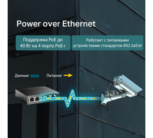 Коммутатор TP-Link TL-SG1005LP