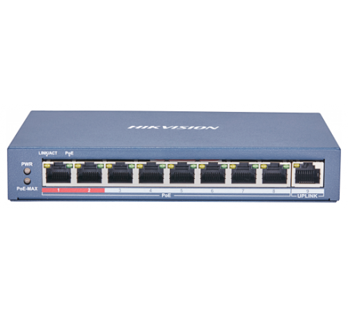 Коммутатор Hikvision DS-3E0109P-E(C)