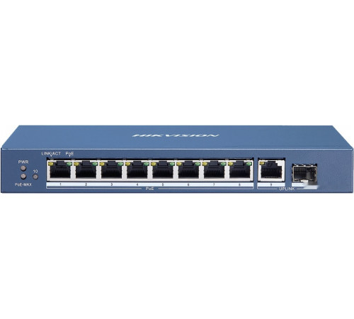 Коммутатор Hikvision DS-3E0510P-E