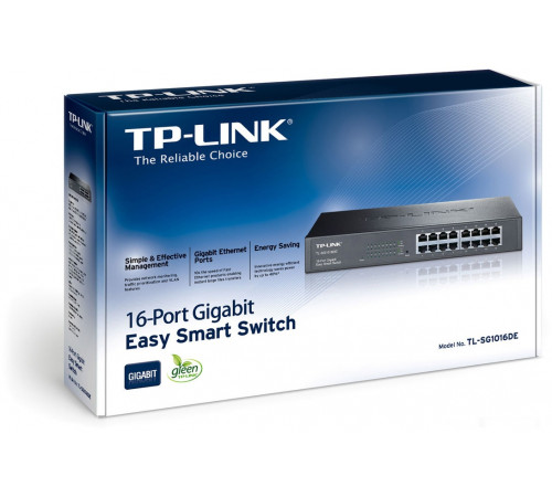Коммутатор TP-Link TL-SG1016DE