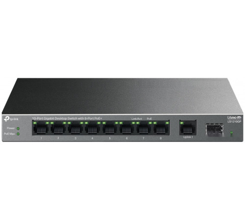 Коммутатор TP-Link LiteWave LS1210GP V1