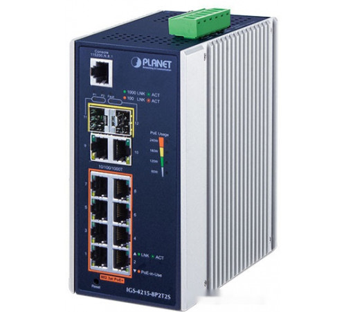 Коммутатор Planet IGS-4215-8P2T2S
