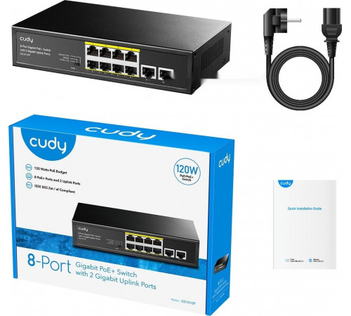 Коммутатор Cudy GS1010P 1.0