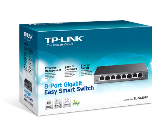 Коммутатор TP-Link TL-SG108E