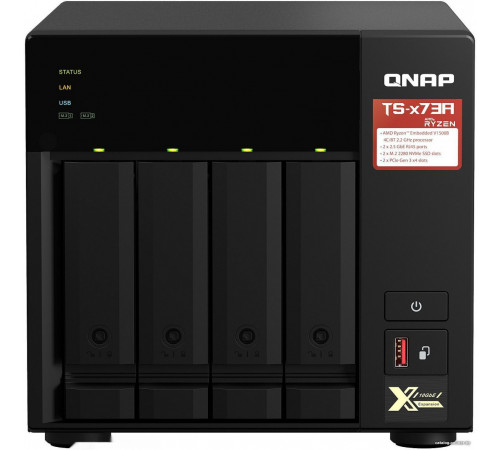 Сетевой накопитель QNAP TS-473A-8G