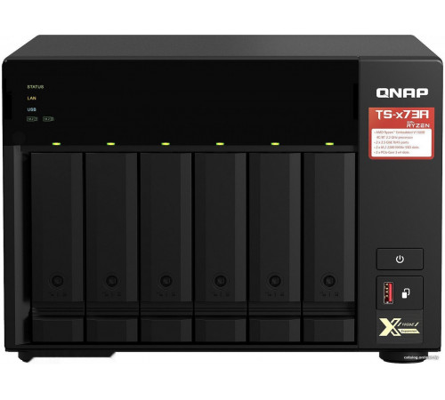 Сетевой накопитель QNAP TS-673A-8G