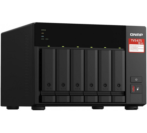 Сетевой накопитель QNAP TVS-675-8G