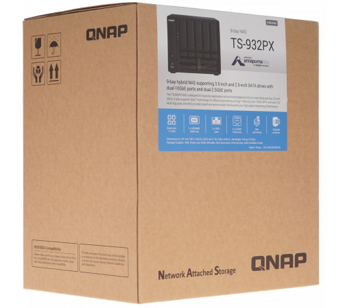 Сетевой накопитель QNAP TS-932PX-4G