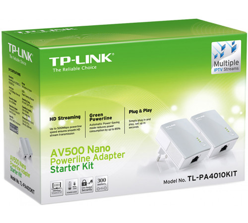 Powerline-адаптер TP-Link TL-PA4010KIT