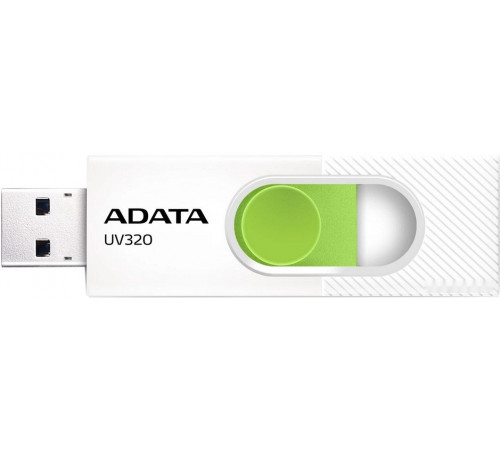 USB Flash A-Data UV320 512GB (белый/зеленый)