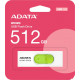 USB Flash A-Data UV320 512GB (белый/зеленый)
