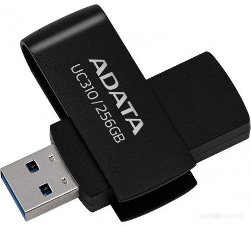 USB Flash A-Data UC310-256G-RBK 256GB (черный)