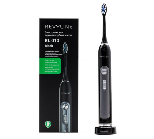 Электрическая зубная щетка Revyline RL 010 (черный)