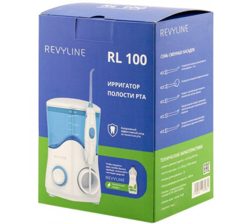 Электрическая зубная щетка Revyline RL 100 (черный)
