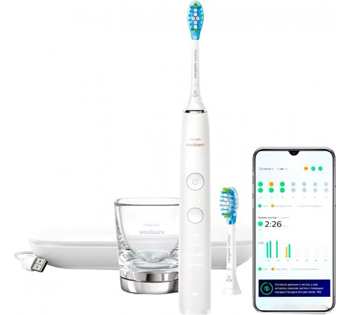 Электрическая зубная щетка Philips DiamondClean 9000 HX9913/17