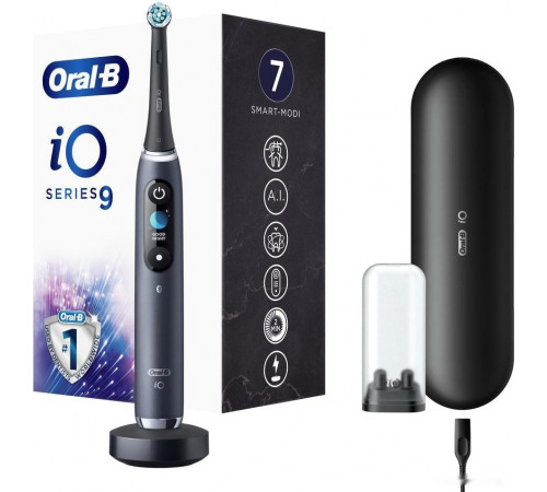 Электрическая зубная щетка Oral-B iO 9 (черный)