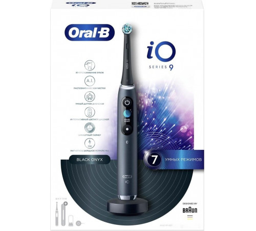 Электрическая зубная щетка Oral-B iO 9 (черный)