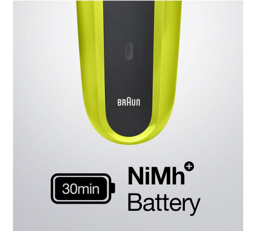 Электробритва мужская Braun Series 3 300s (зеленый)
