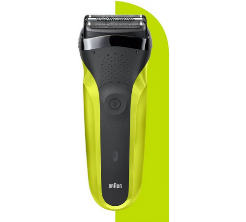 Электробритва мужская Braun Series 3 300s (зеленый)