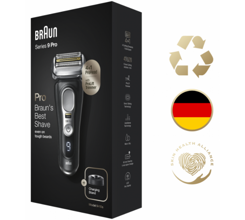 Электробритва мужская Braun Series 9 Pro 9410s Wet & Dry