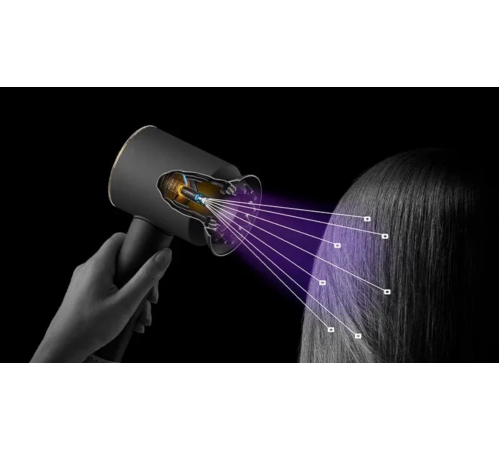 Фен Dyson HD16 Supersonic Nural (керамический розовый/розовое золото)