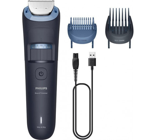 Машинка для стрижки волос Philips Beard Trimmer 3000 Series BT3665/15