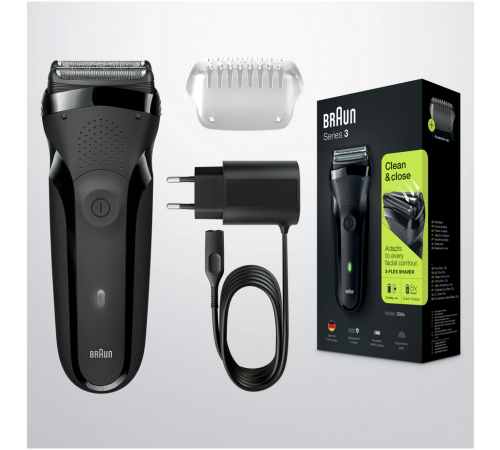 Электробритва мужская Braun Series 3 Shave&Style 300BT