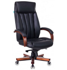 Офисное кресло Бюрократ T-9908/WALNUT (черный)