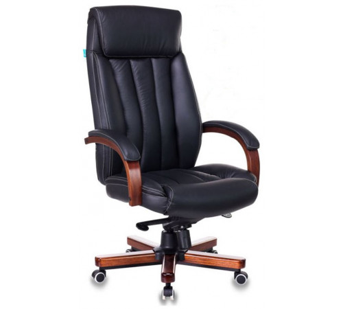Офисное кресло Бюрократ T-9908/WALNUT (черный)