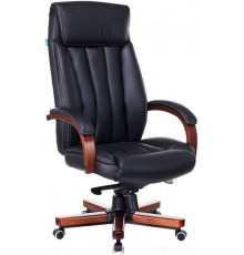 Офисное кресло Бюрократ T-9922WALNUT/BLACK (черный)