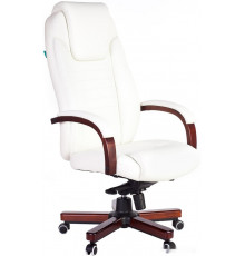 Офисное кресло Бюрократ T-9923WALNUT/IVORY (слоновая кость)