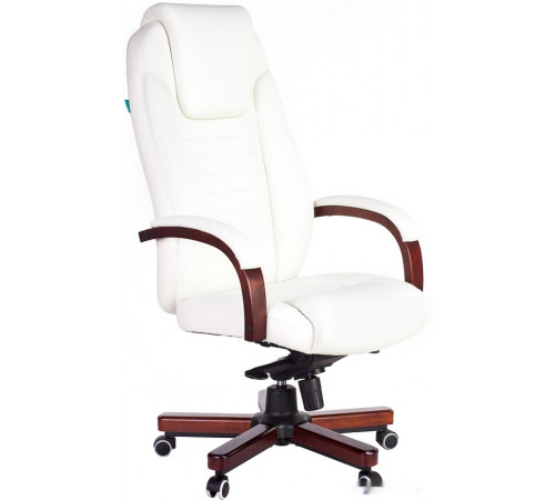 Офисное кресло Бюрократ T-9923WALNUT/IVORY (слоновая кость)