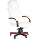 Офисное кресло Бюрократ T-9923WALNUT/IVORY (слоновая кость)