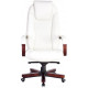 Офисное кресло Бюрократ T-9923WALNUT/IVORY (слоновая кость)