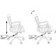Офисное кресло Бюрократ CH-883-LOW/IVORY (бежевый)