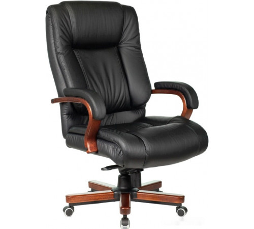 Офисное кресло Бюрократ T-9925WALNUT (черный)