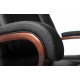 Офисное кресло Бюрократ T-9925WALNUT (черный)