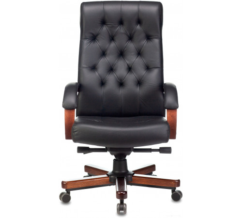 Офисное кресло Бюрократ T-9928WALNUT (черный)