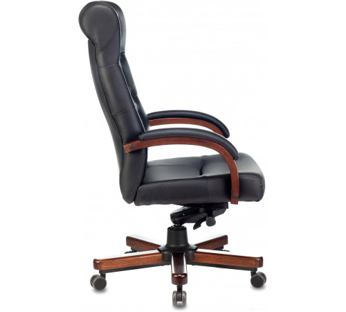 Офисное кресло Бюрократ T-9928WALNUT (черный)