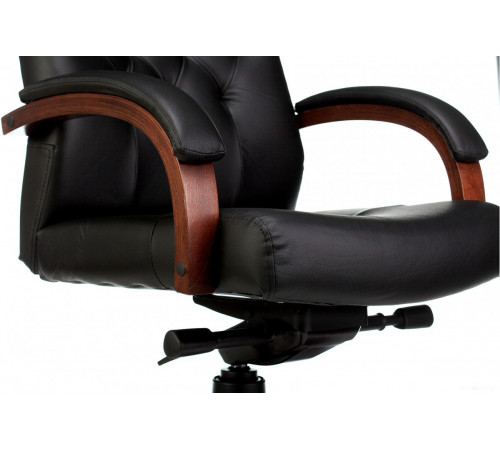 Офисное кресло Бюрократ T-9928WALNUT (черный)