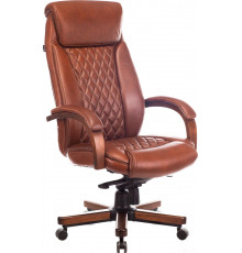 Офисное кресло Бюрократ T-9924WALNUT (светло-коричневый)