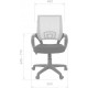 Офисное кресло Chairman 696 black TW-01 (черный)