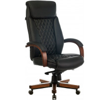 Офисное кресло Бюрократ T-9924WALNUT (черный)