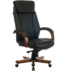 Офисное кресло Бюрократ T-9924WALNUT (черный)