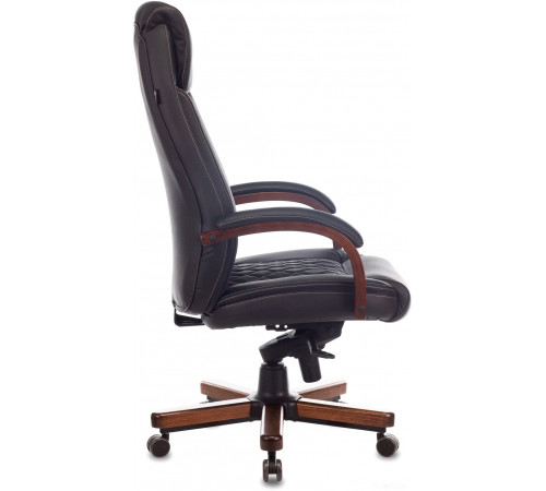 Офисное кресло Бюрократ T-9924WALNUT (черный)