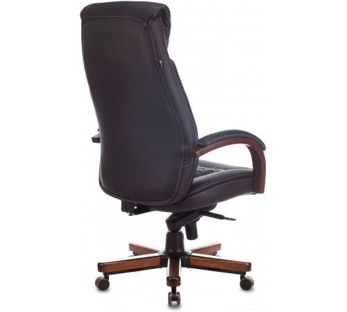 Офисное кресло Бюрократ T-9924WALNUT (черный)