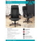 Офисное кресло Бюрократ T-9924WALNUT (черный)
