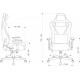 Офисное кресло Knight Outrider (черный/красный)